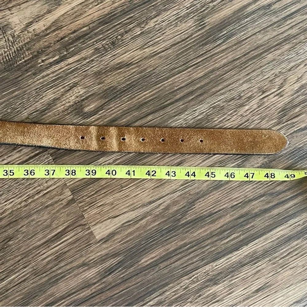 American Eagle Outfitters Men's Brown Leather Belt Size 39”